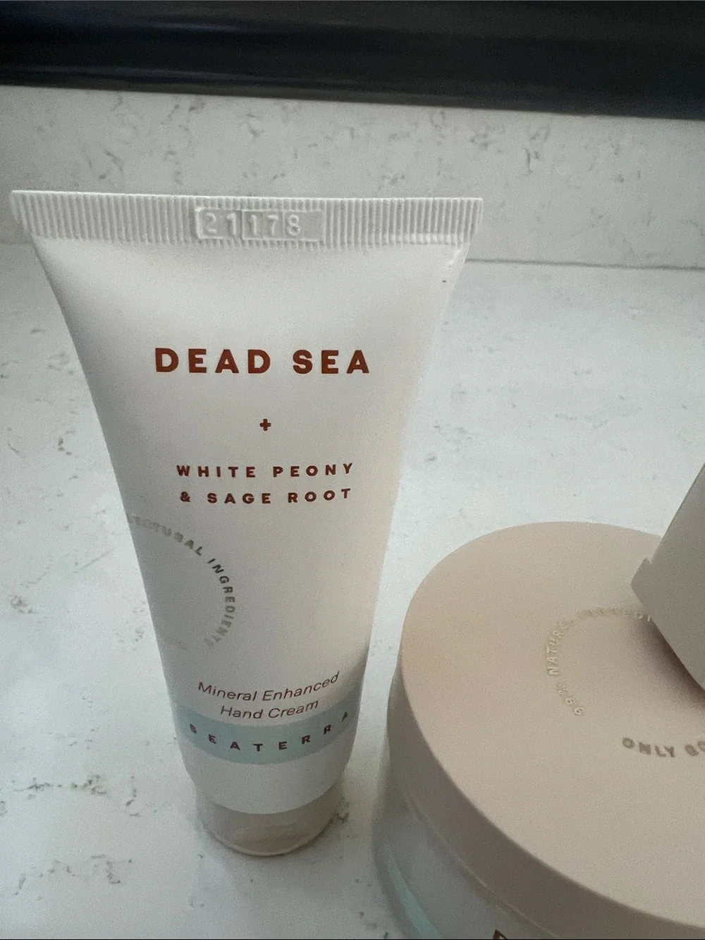 Seacret Dead Sea White Peony & Sage Root Mineral Body Butter& salt and oil scrub